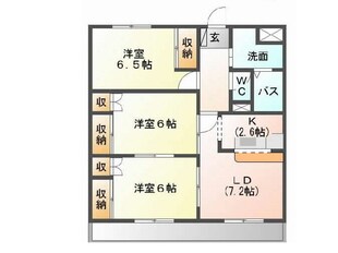 近鉄弥富駅 徒歩27分 2階の物件間取画像